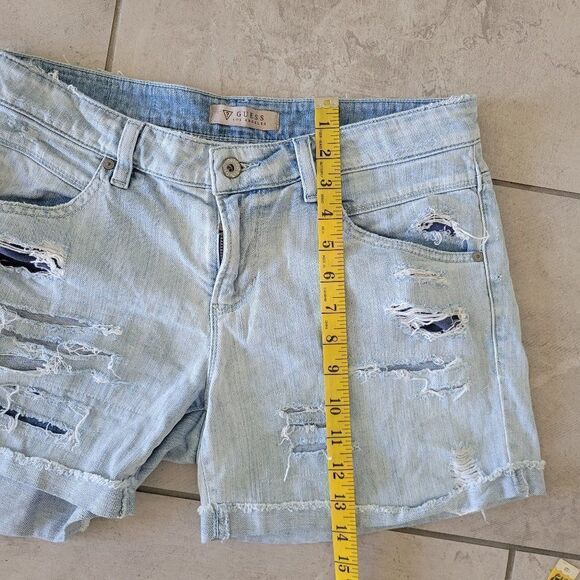 Guess Jeans Denim Shorts 27‎ - Picture 7 of 8